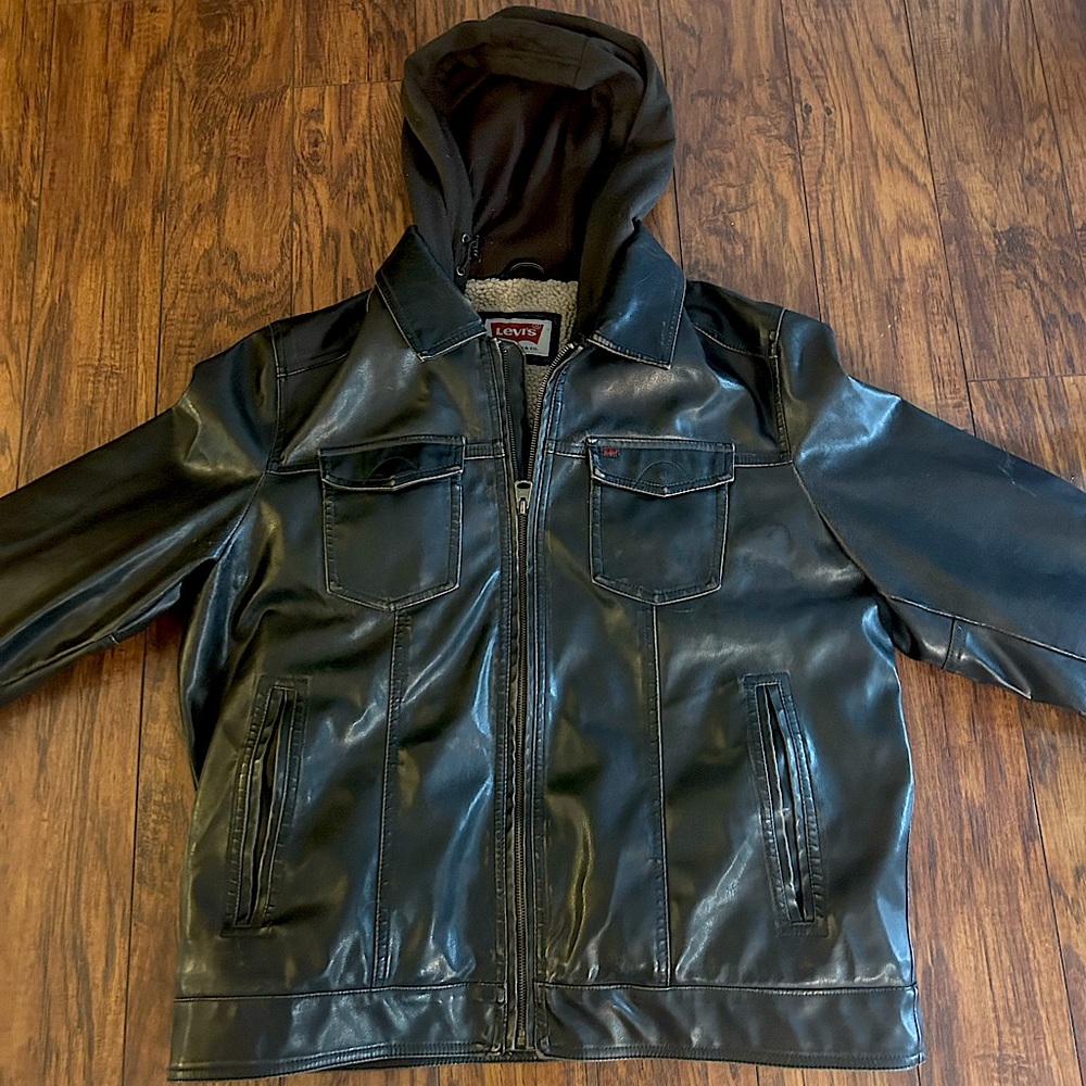 Vintage Levi's Leather Coat